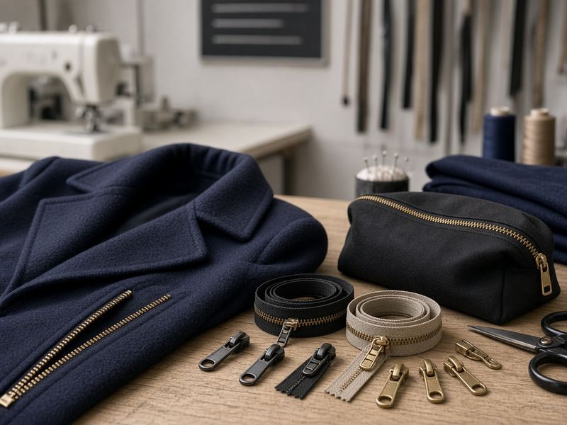 Zip replacements at Rusticwharf Atelier